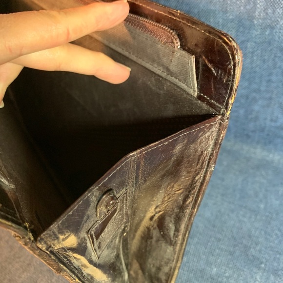 Vintage eel skin attaché case briefcase - Picture 7 of 10